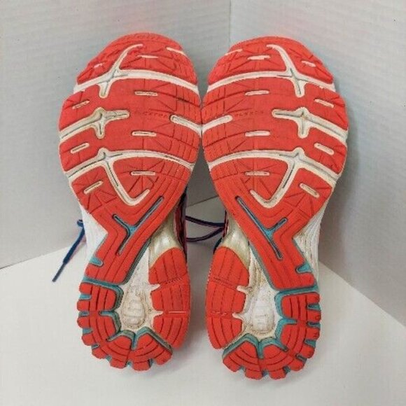 Brooks Womens Ravenna 6 1201821B497 Blue Coral Running Shoes Lace Up Size 9 - Picture 11 of 11